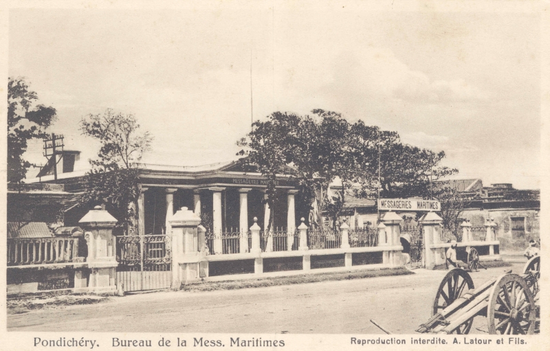 06-04 - Pondichery - Messageries maritimes - 2